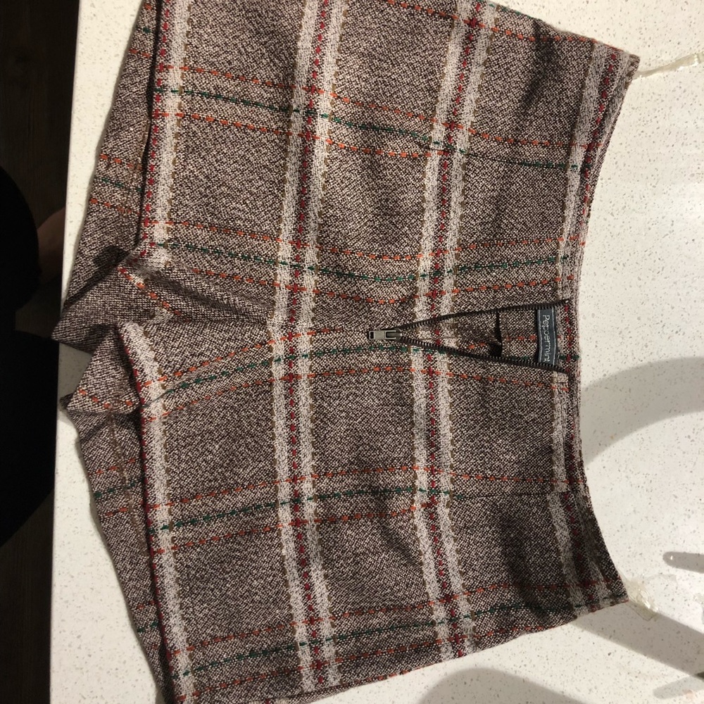Brand new preppy wool shorts
